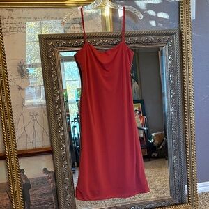 J. Crew Vibrant Red Midi Dress